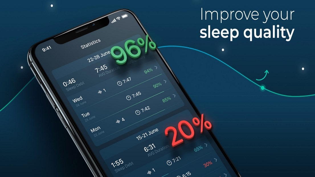 Как перевести приложения в сон. Трекеры сна для Android. Трекер сна приложение андроид. Скриншот приложения трекера сна. Sleep app приложение полумесяц.