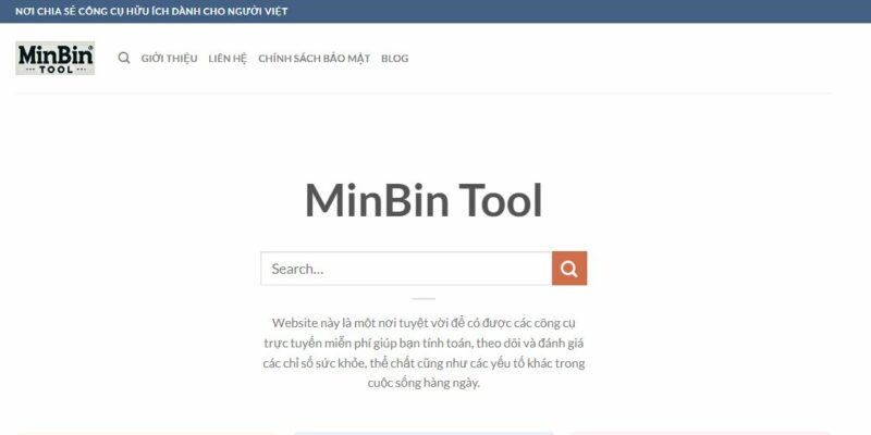 minbin-tool